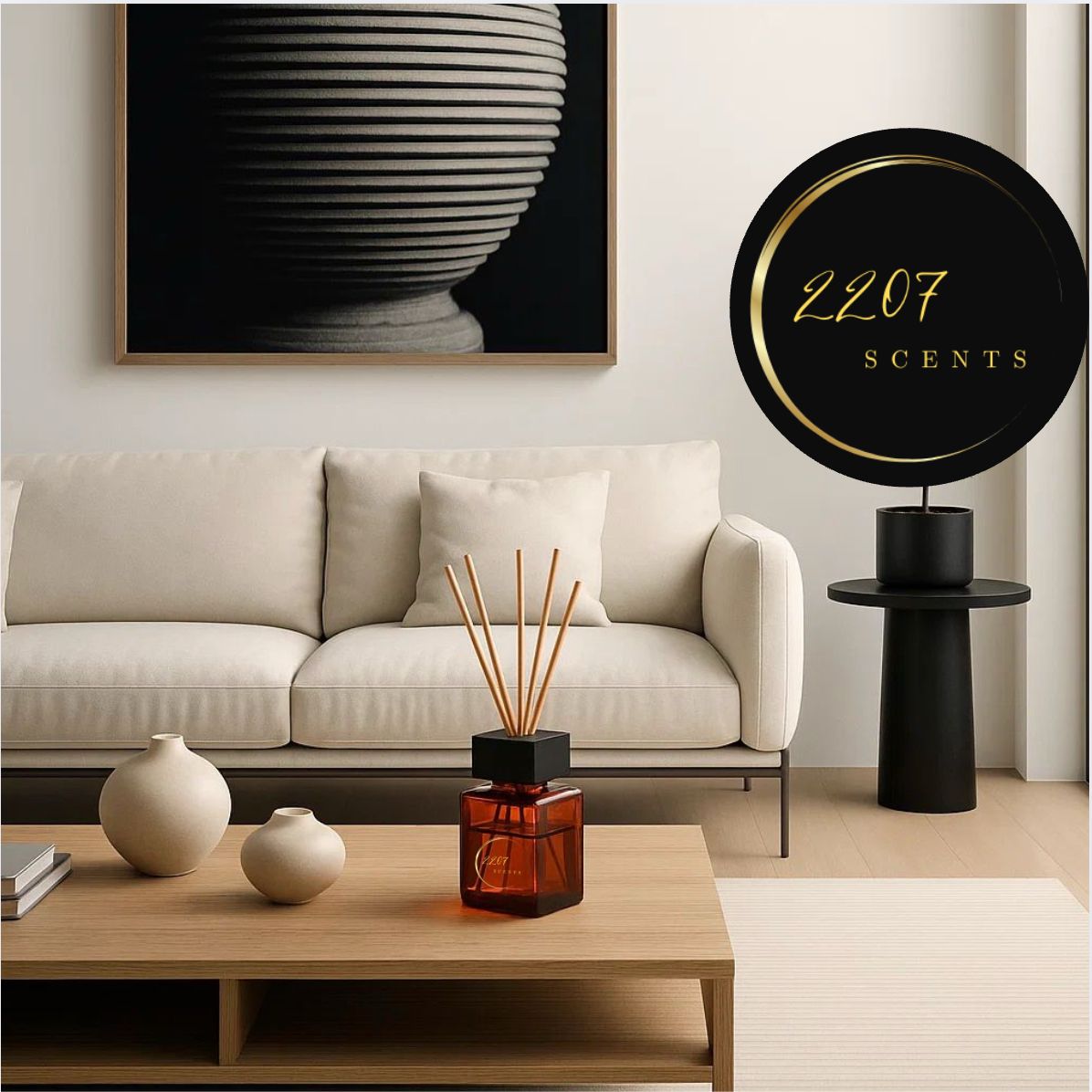 Elegant diffuser in modern interior